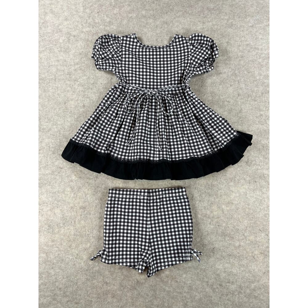 Evie's Closet Cindy Lou Who Inspired Dress Shorts Cape Girls Size 5 NEW - Picture 6 of 7